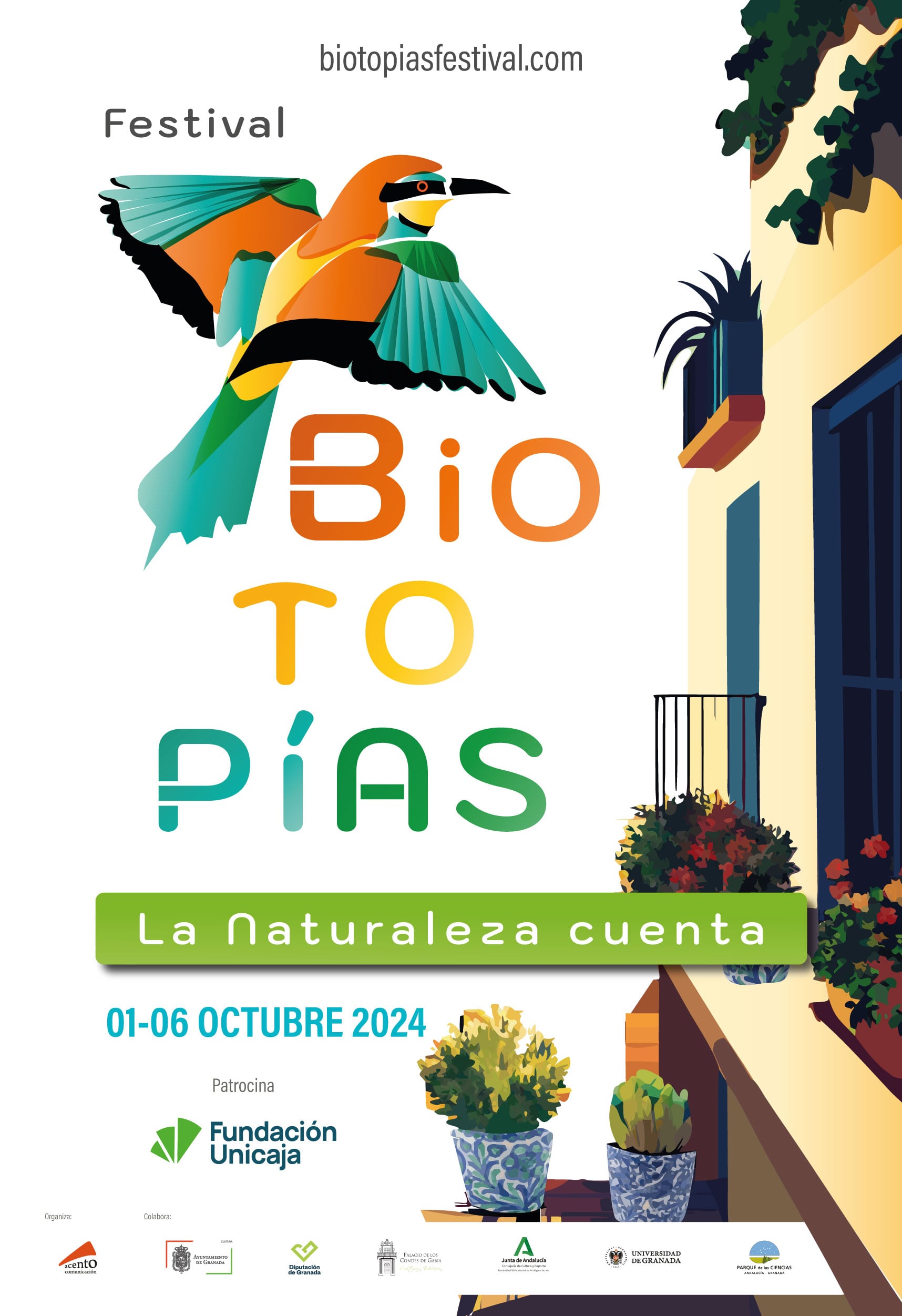 Cartel anunciador de la feria Biotopías