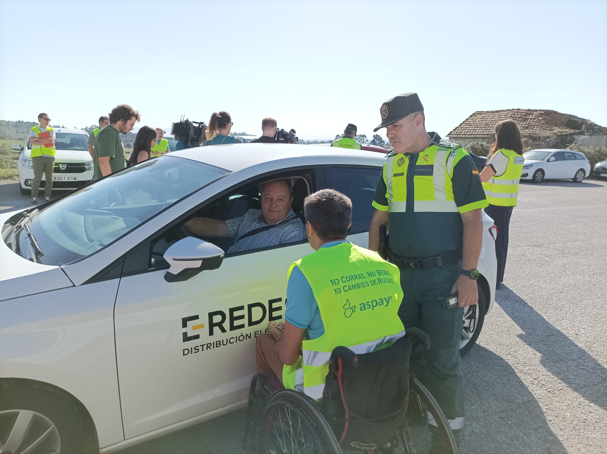 Campaña de la DGT en colaboración con ASPAYM (Asociación de Lesionados Medulares y grandes discapacitados Físicos)