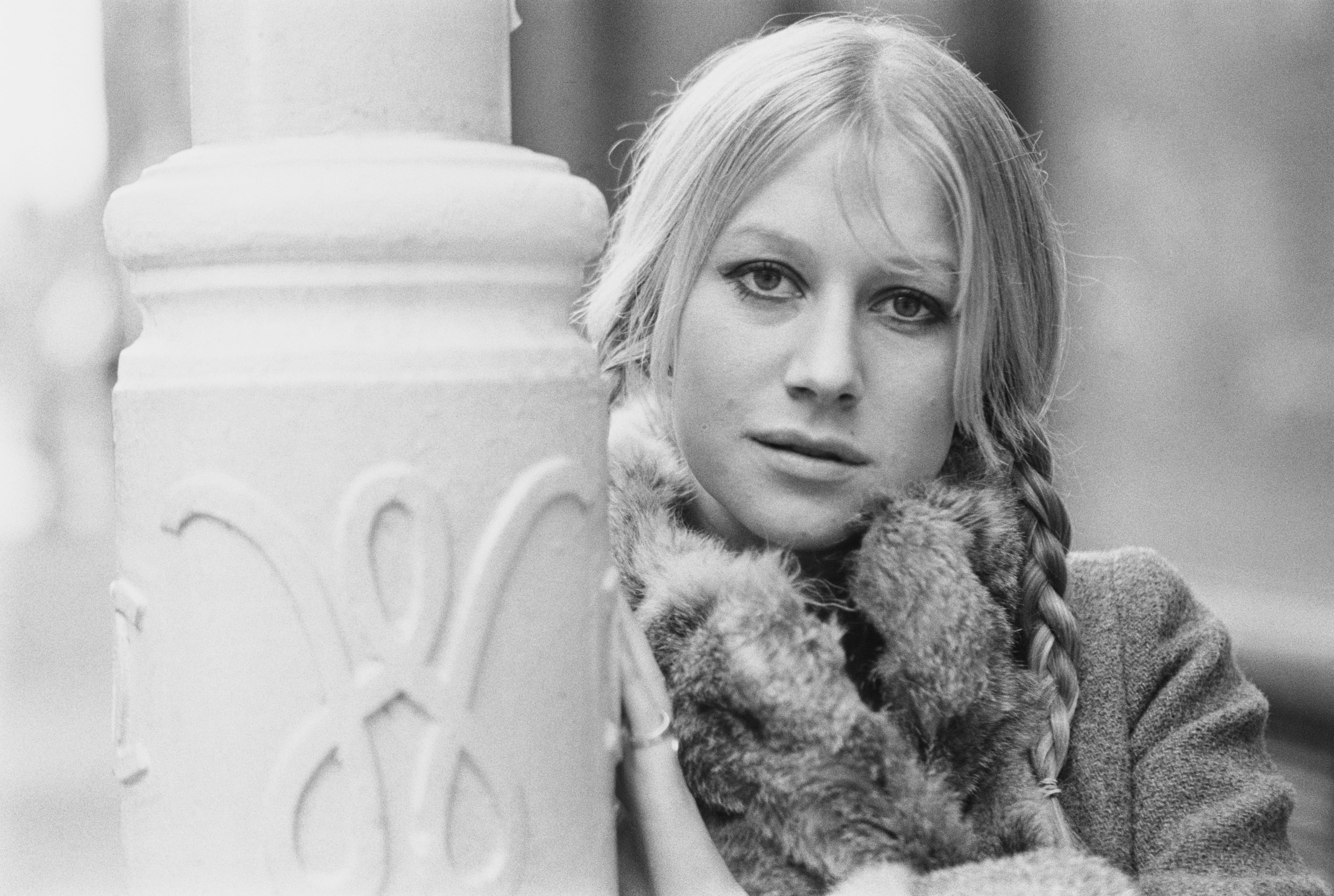 Helen Mirren en una fotografía de  1969