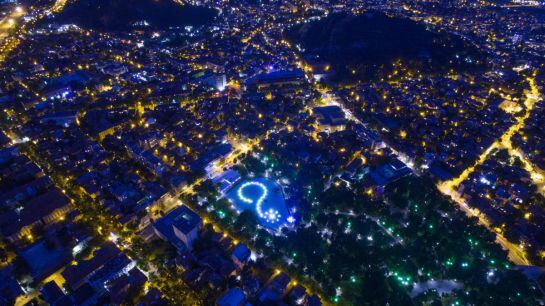 Nombre de la obra: &#039;Plovidv by night, Bulgaria&#039;.