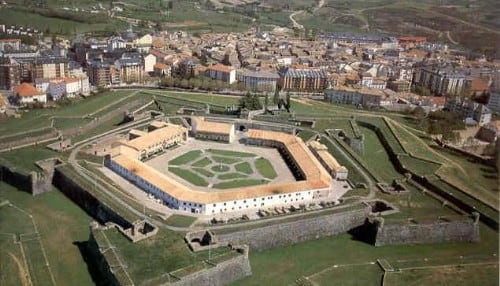 Vista de la Ciudadela de Jaca