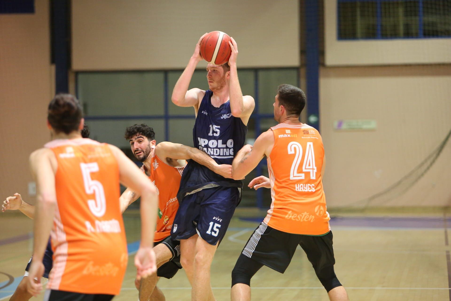 Un momento del partido