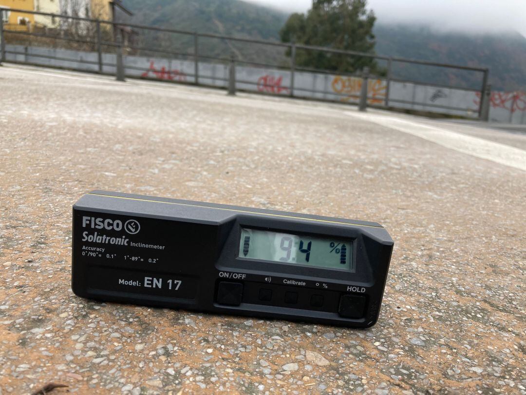 Medición realizada por USE-Bierzo