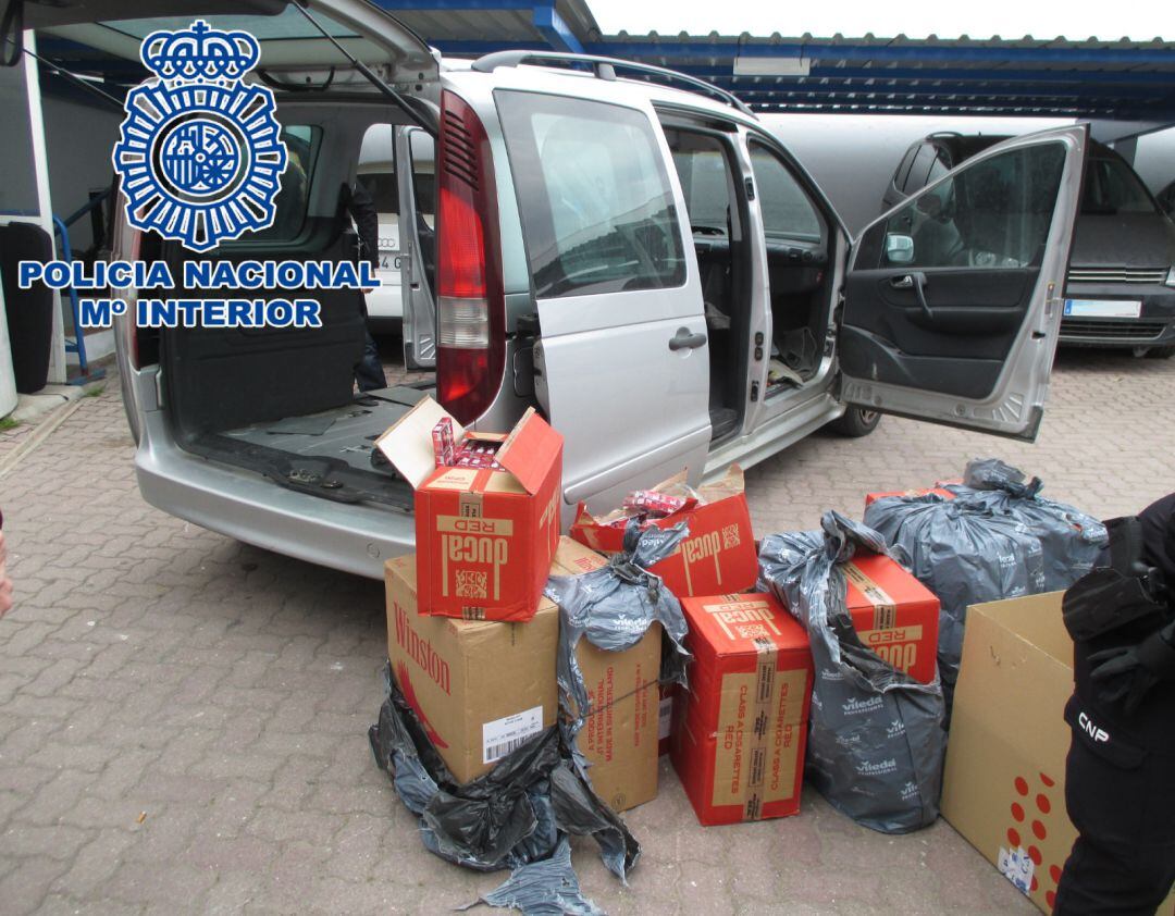 Parte del cargamento intervenido en una de las últimas actuaciones.