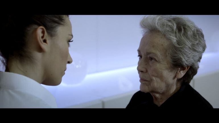 Imagen de uno de los cortos proyectados en una edición de Sanse Cortos en Abierto