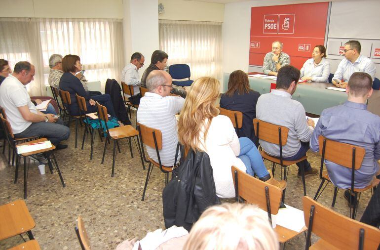 Comité electoral del PSOE Palencia