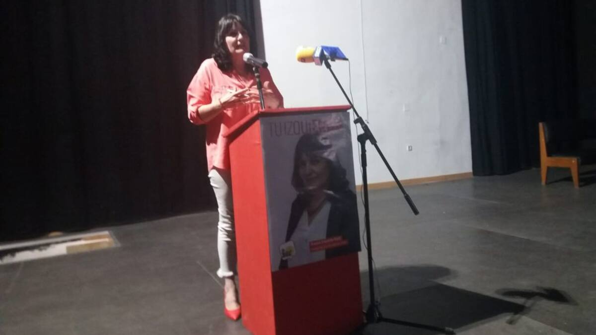 Juana Cazorla (IU), "No vamos con Podemos, porque no han querido"