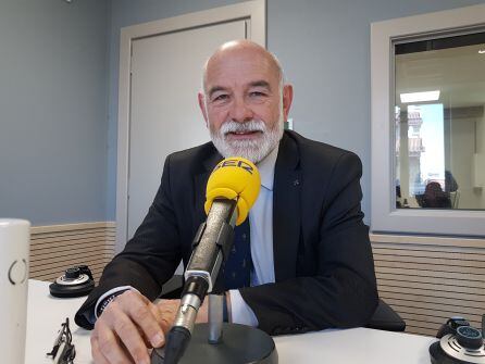 Jon Aldeiturriaga en el estudio de Hoy por Hoy Bilbao