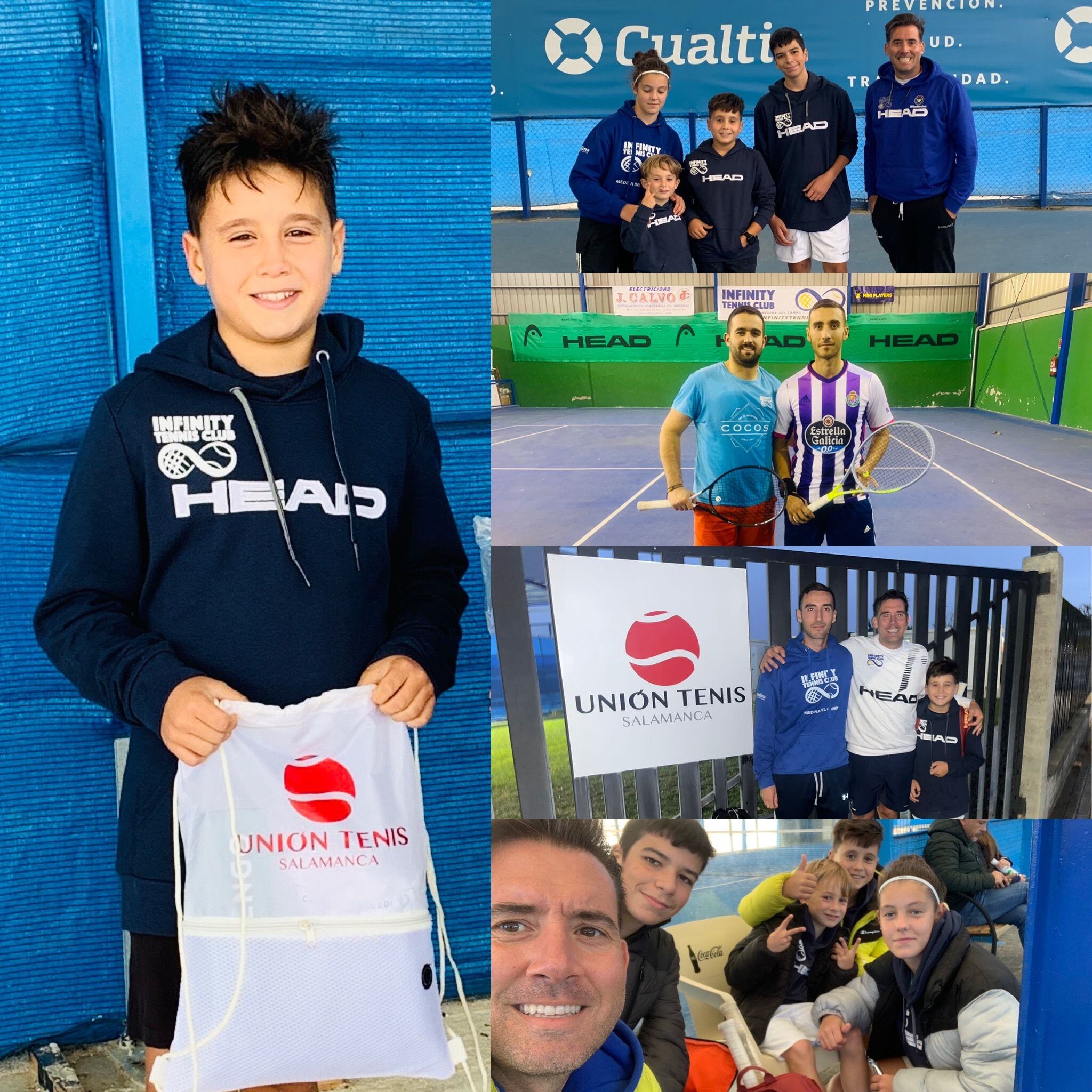 Los jugadores del Infinity Tennis tienen competiciones todos los fines de semana