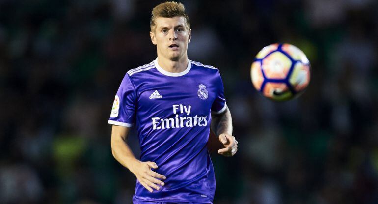 Toni Kroos, en el partido del Real Madrid ante el Betis.