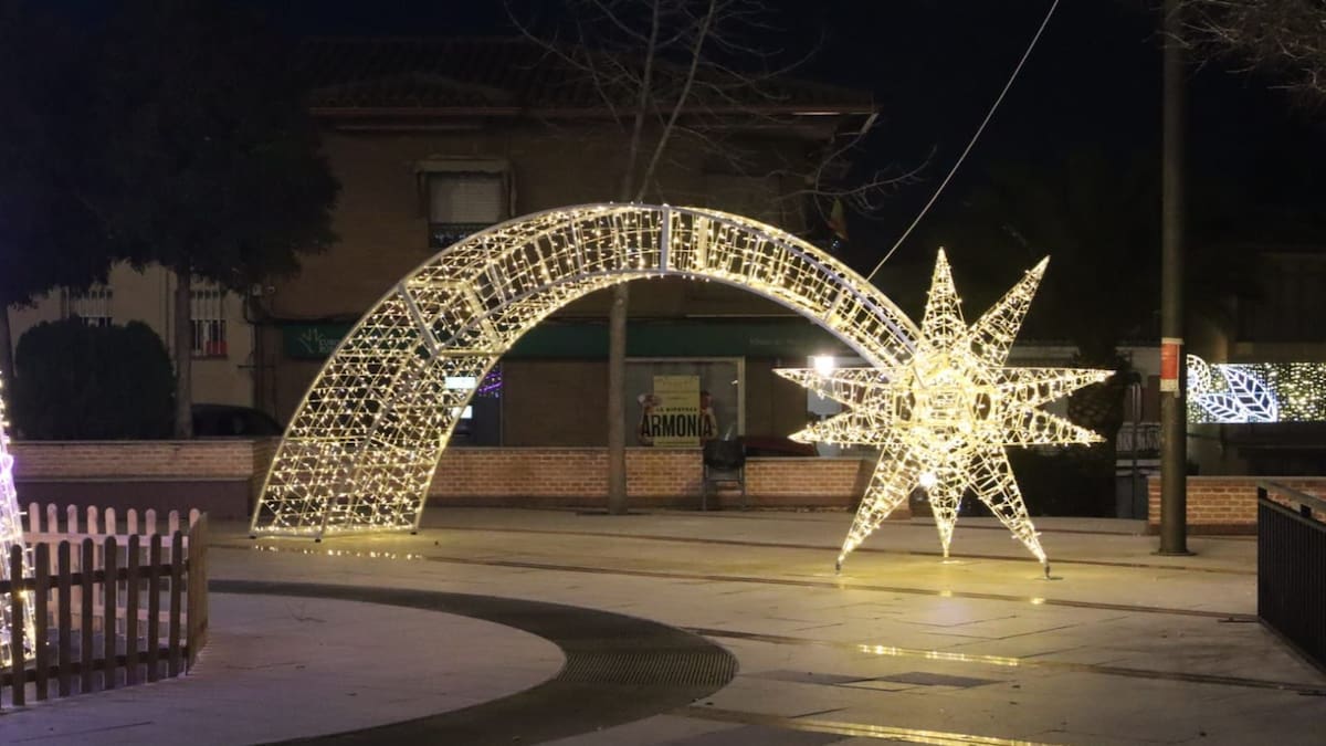 El pueblo de Toledo que es de los últimos en encender su Navidad: "es una cuestión de eficiencia energética y sostenibilidad"