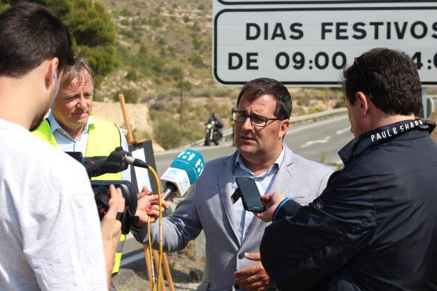 Juan Carlos Moragues, delegado del Gobierno y Benjamín Soler, alcalde del Campello