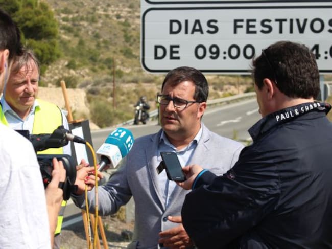 Juan Carlos Moragues, delegado del Gobierno y Benjamín Soler, alcalde del Campello