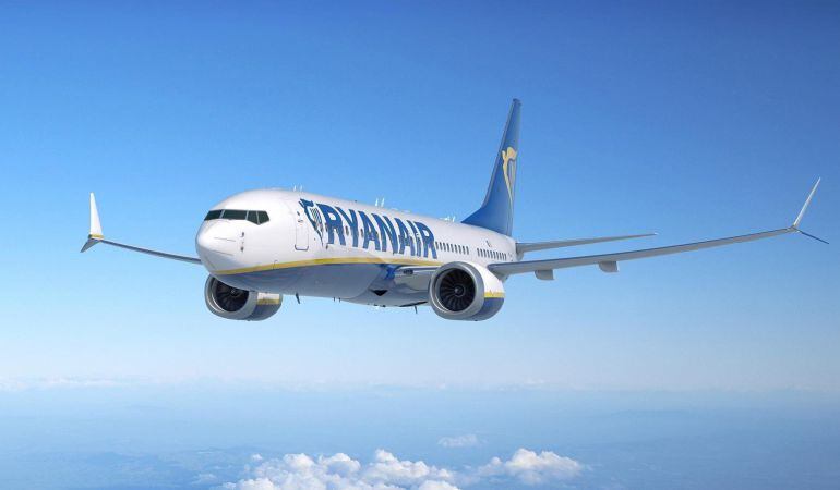 Avión de Ryanair.