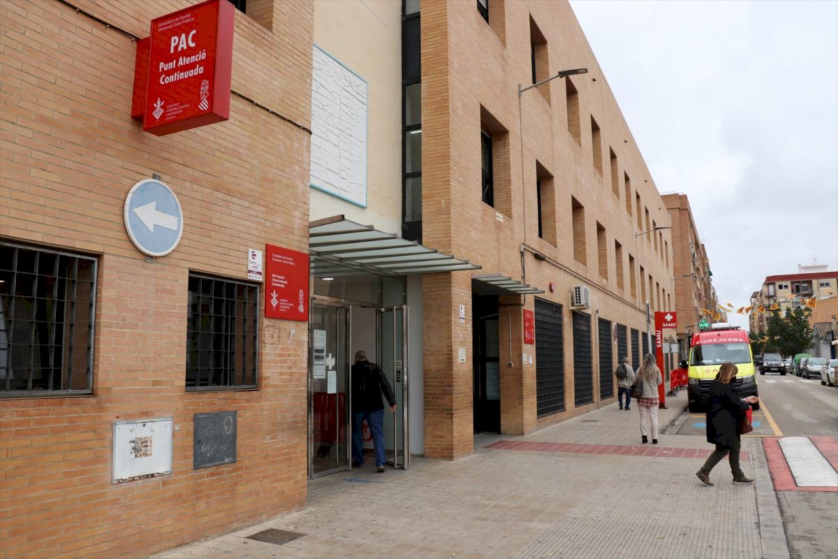 UGT-País Valencià pide a la Conselleria de Sanitat más seguridad en atención primaria después de que un paciente amenazara a dos enfermeras del centro de salud Torrent I