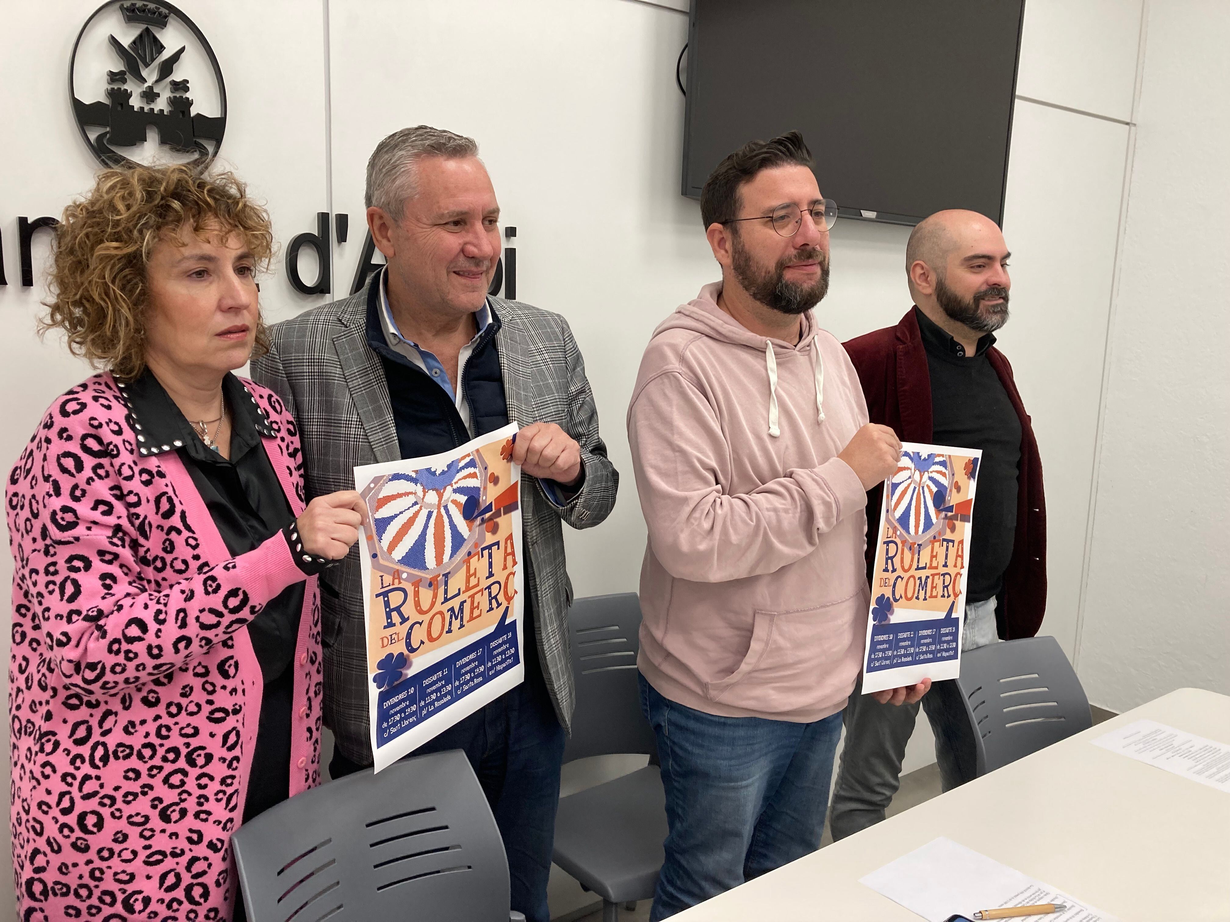 Presentación de la campaña La ruleta del comerç