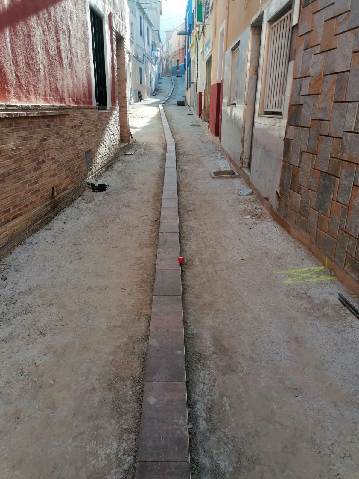 Calle Maestro Moltó, en obras