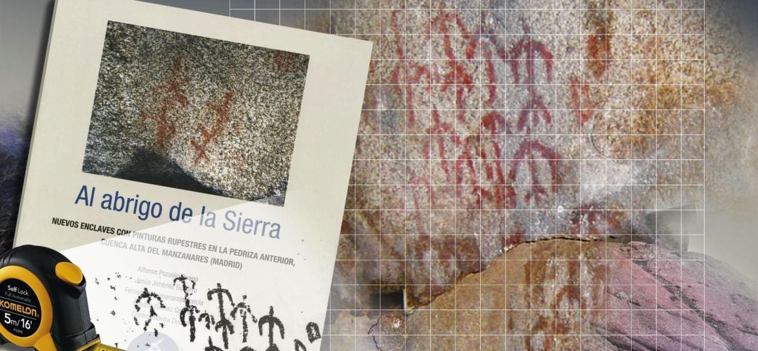 Cartel presentación del libro &#039;Al abrigo de la Sierra. Pinturas Rupestres de La Pedriza&#039;