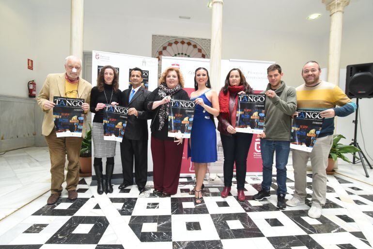 Presentación del cartel oficial del Festival de Tango de Granada