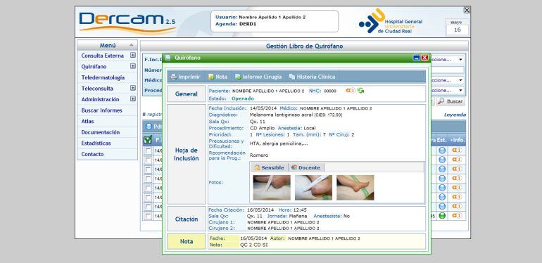 El sistema está en todos los hospitales de la región y en 90 centros de salud.