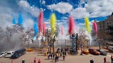 Calendario pirotécnico de las Fallas 2026 de València: todas las mascletàs, castillos y horarios