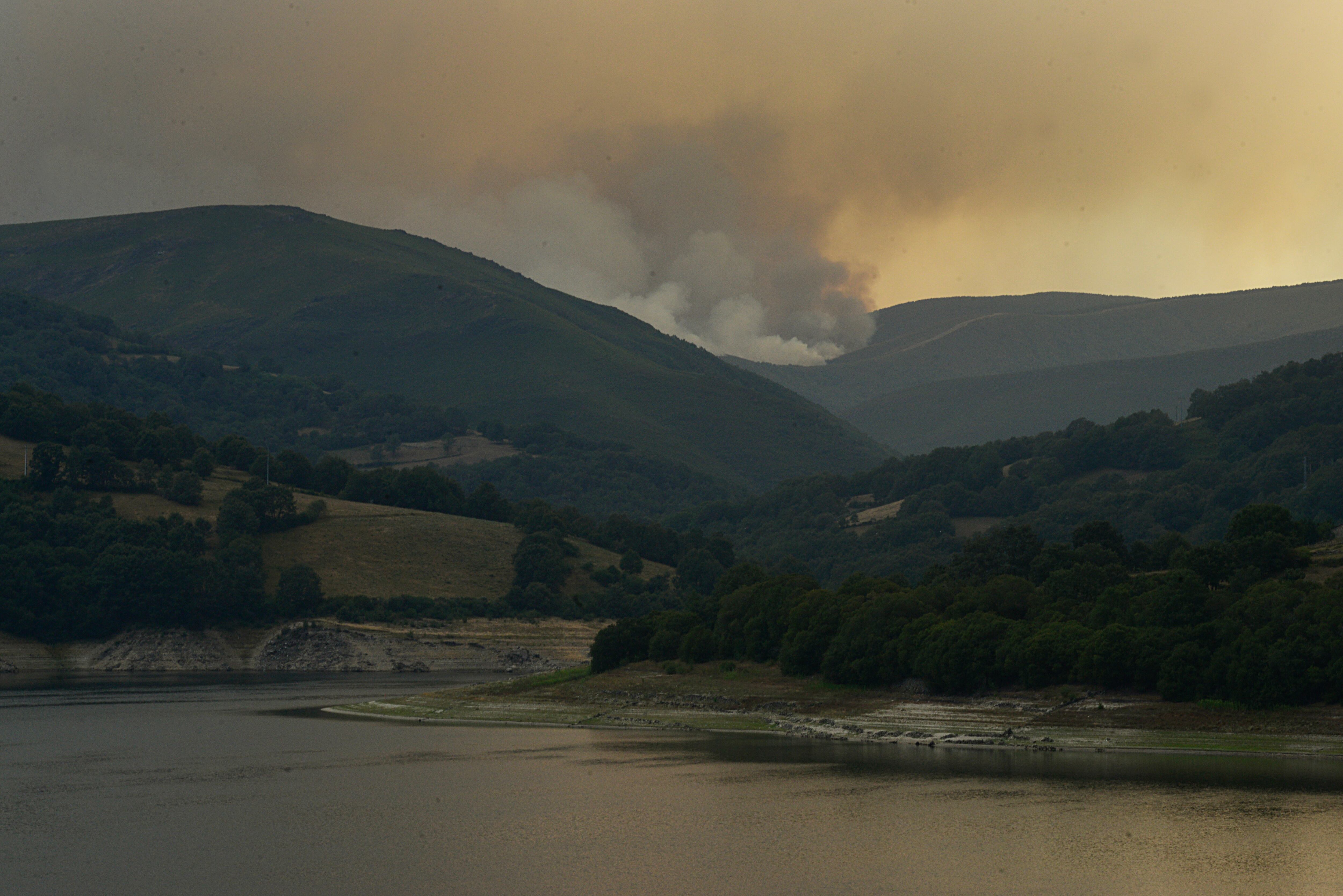 Incendio en Laza (Ourense), 10 de agosto de 2022.