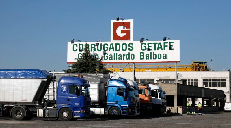 Imagen de archivo de la factoría de Corrugados en Getafe