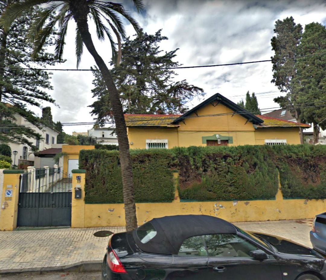 Villa Maya antes de su demolición, ubicada en calle República Argentina, número 19 (Málaga)