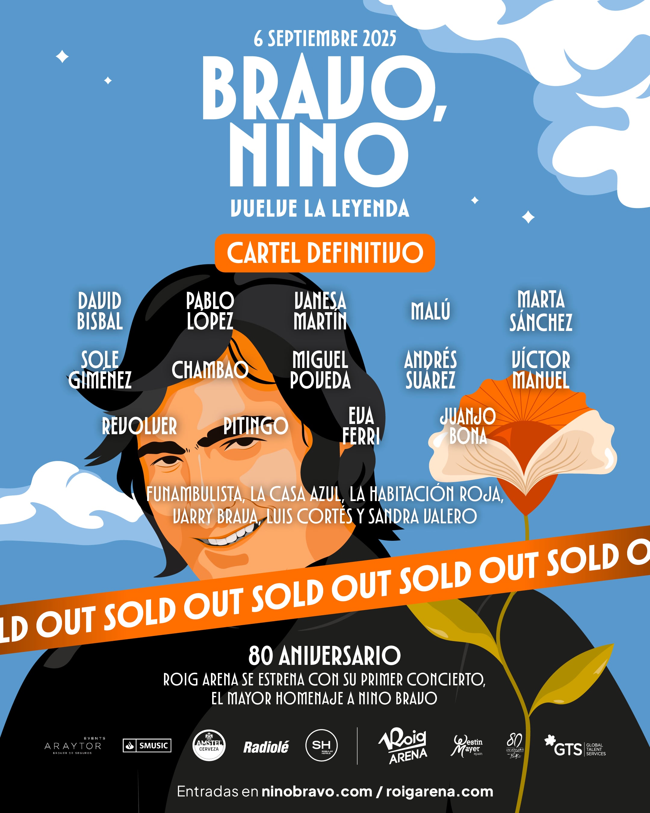 Cartel del espectáculo "Bravo, Nino", que ha hecho 'sold out'