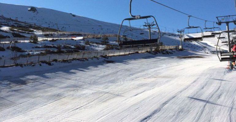 Las nevadas han sido copiosas en la Sierra Norte de Madrid