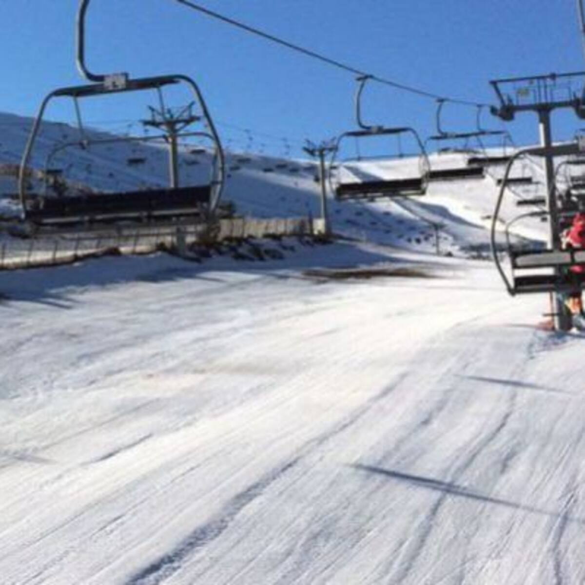 La nieve tiñe de blanco la Sierra Norte de Madrid