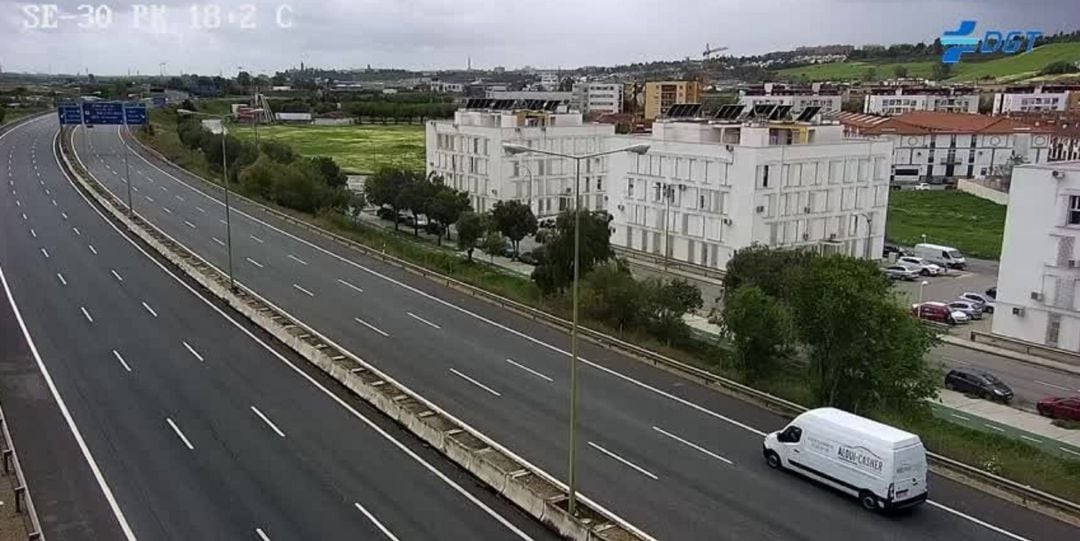 Una cámara de vigilancia de la DGT.