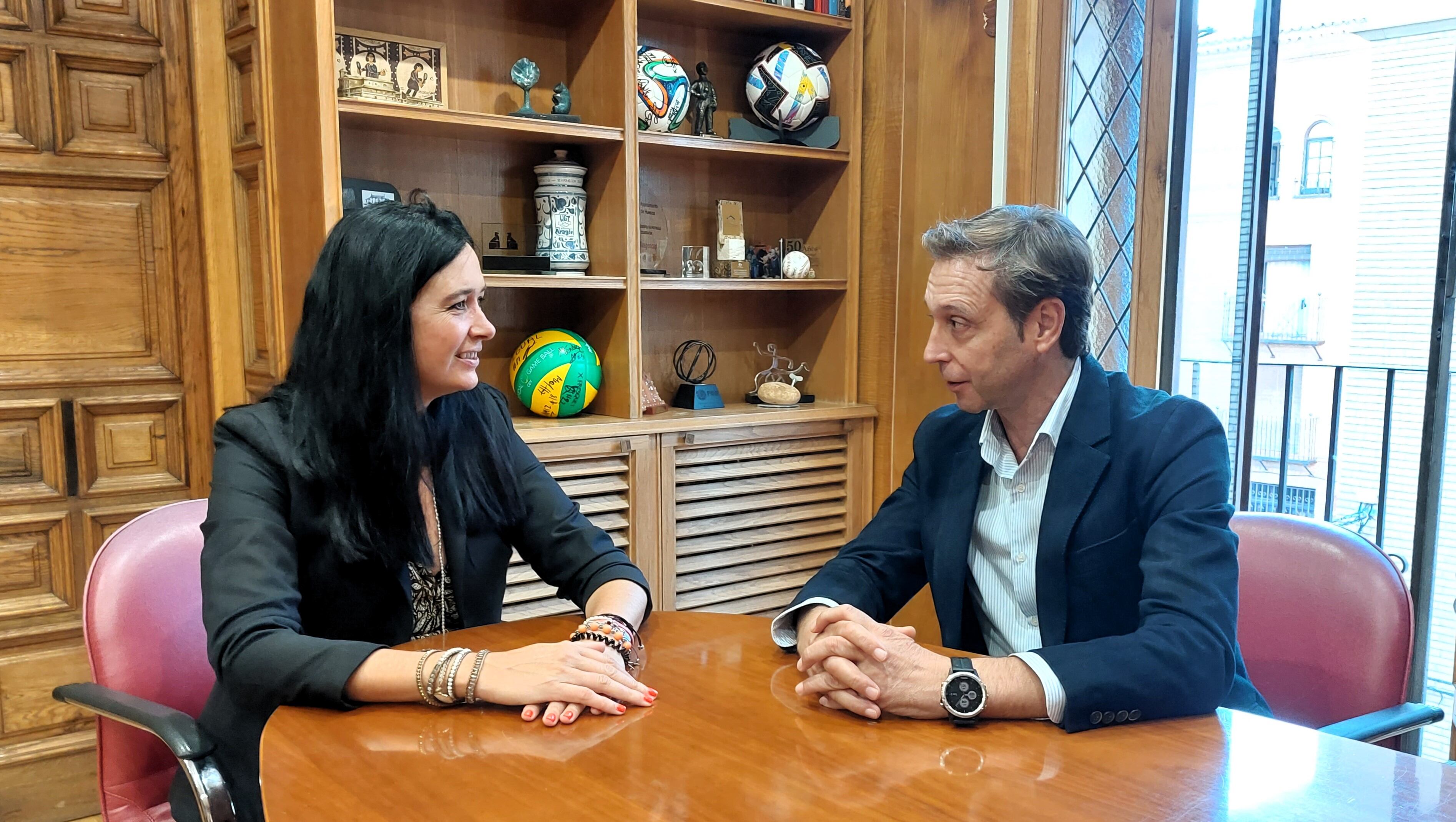 Lorena Orduna y Javier Betorz