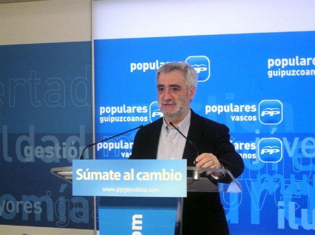 Juan Carlos Cano, juntero del PP en Gipuzkoa