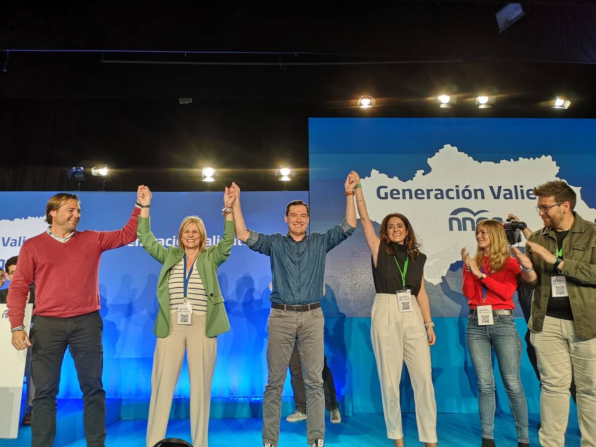 Juanma Moreno, presidente de la Junta de Andalucía, sobre la candidata del PP a la alcaldía de Jerez, María José García Pelayo