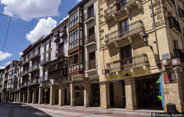 Calle de El Collado en Soria.