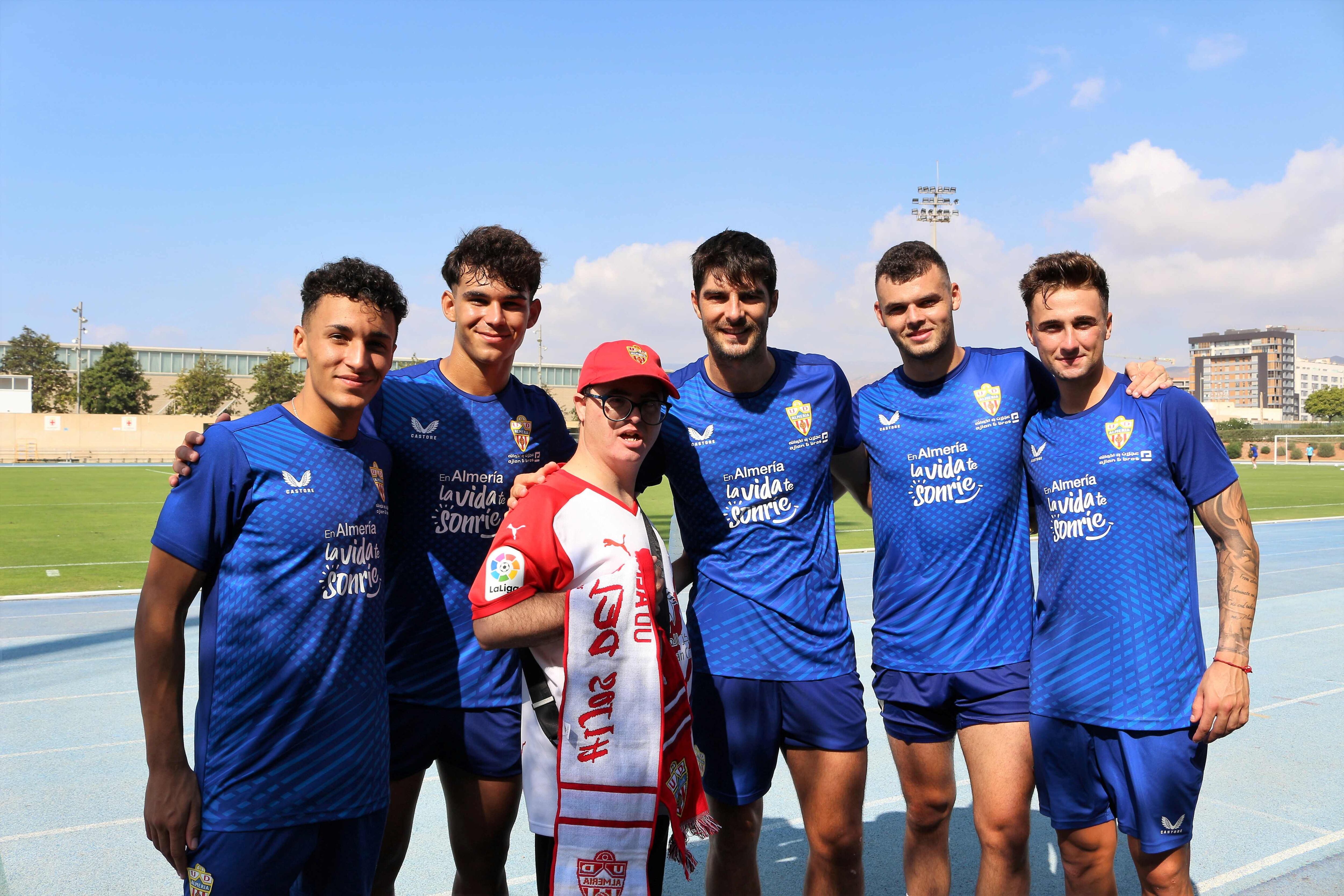 Rafa con Ramazani, Robertone, Arribas y Centelles.