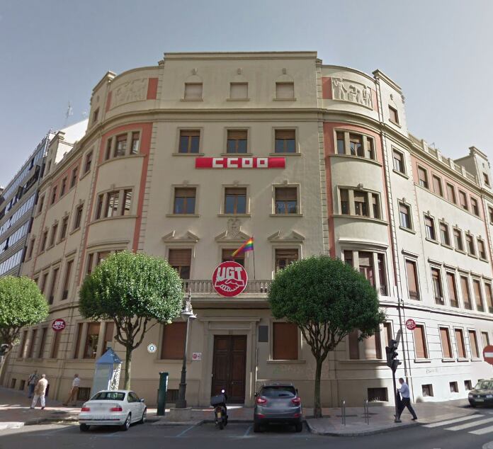 Sede de los sindicatos en León