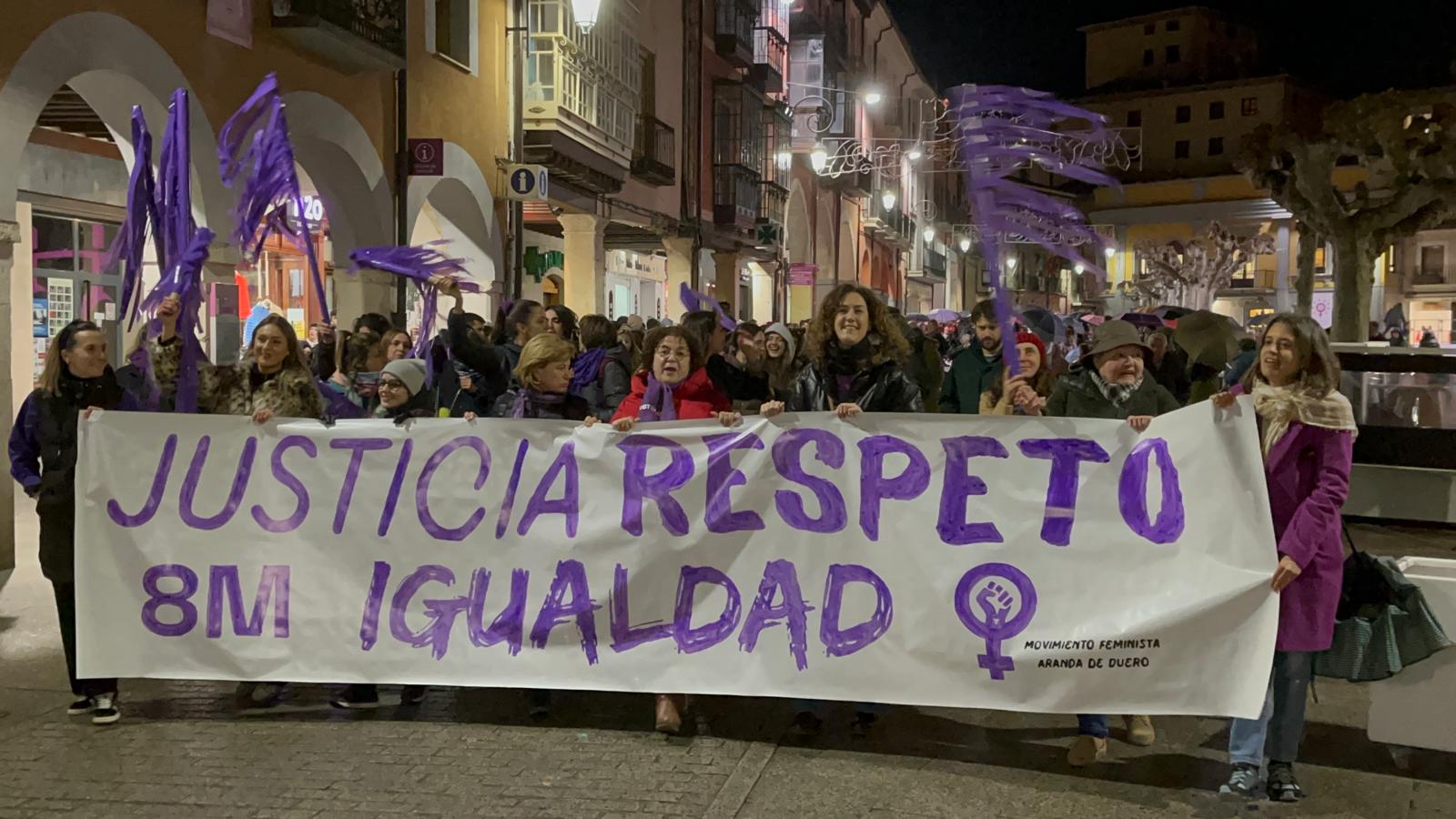 Manifestación 8M Aranda 2025