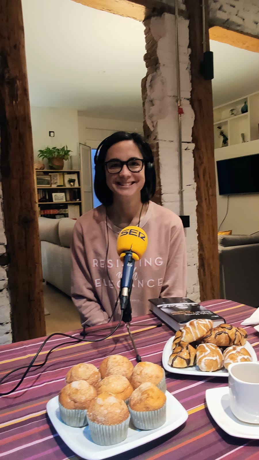 Desayunando en casa de Inés Martín Rodrigo