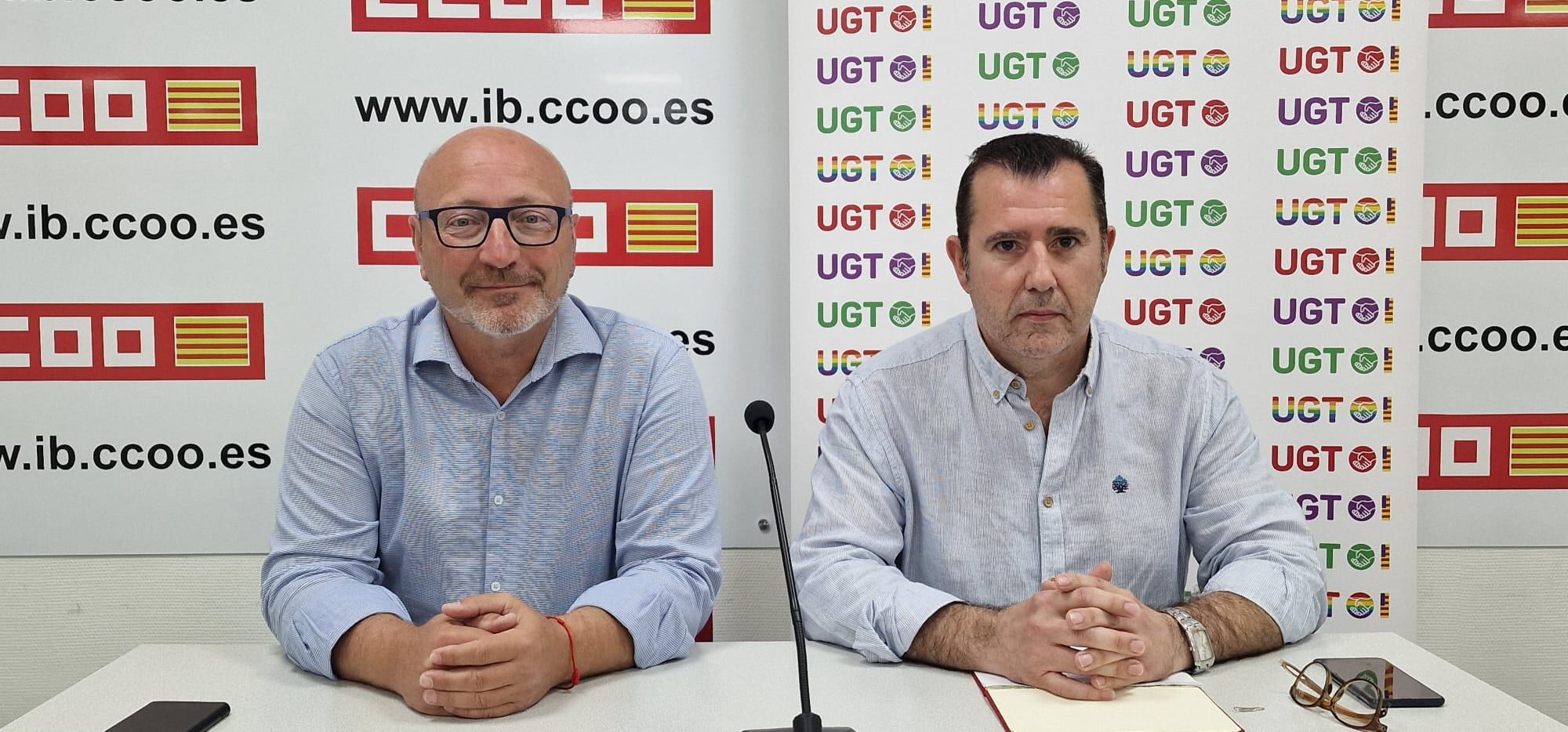 Presentación actos 1 mayo sindicatos CCOO y UGT. CCOO