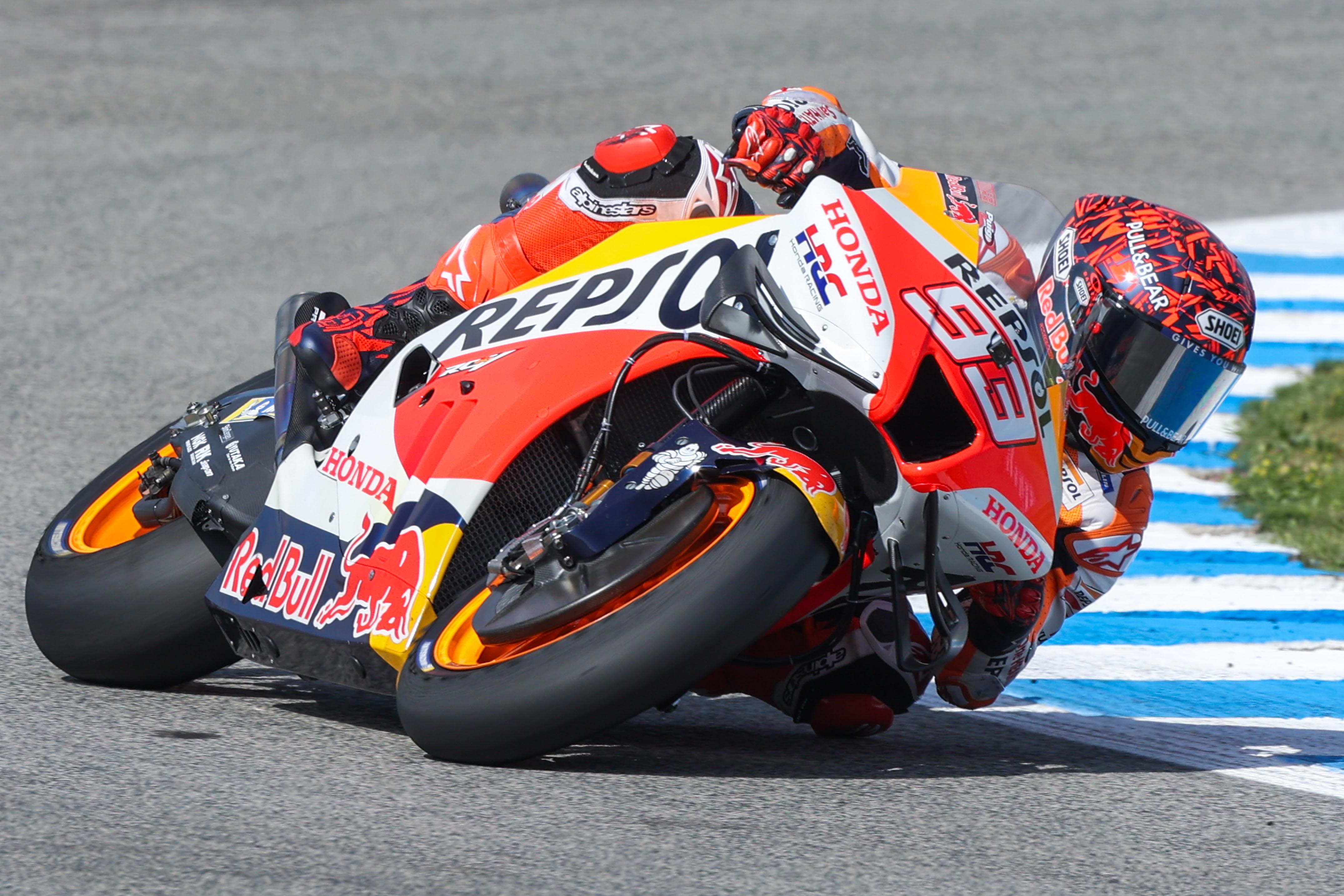 Marc Márquez, Moto GP en el circuito de Jerez