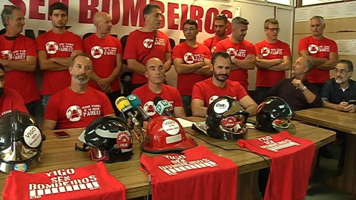 Los bomberos de Vigo exigen que el Concello negocie con ellos