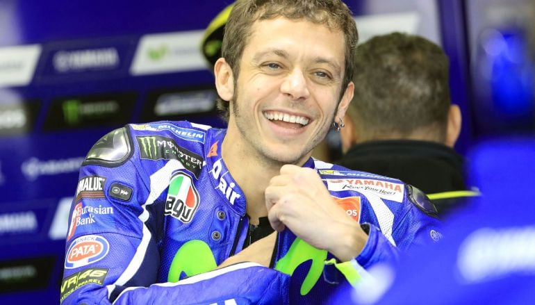 Valentino Rossi, en Cheste.