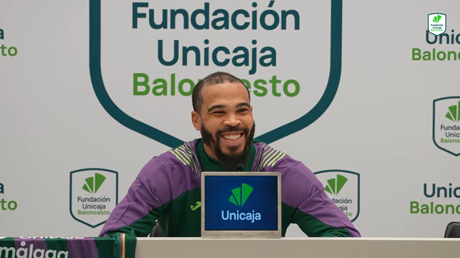 Cobbs, en su presentación con el Unicaja