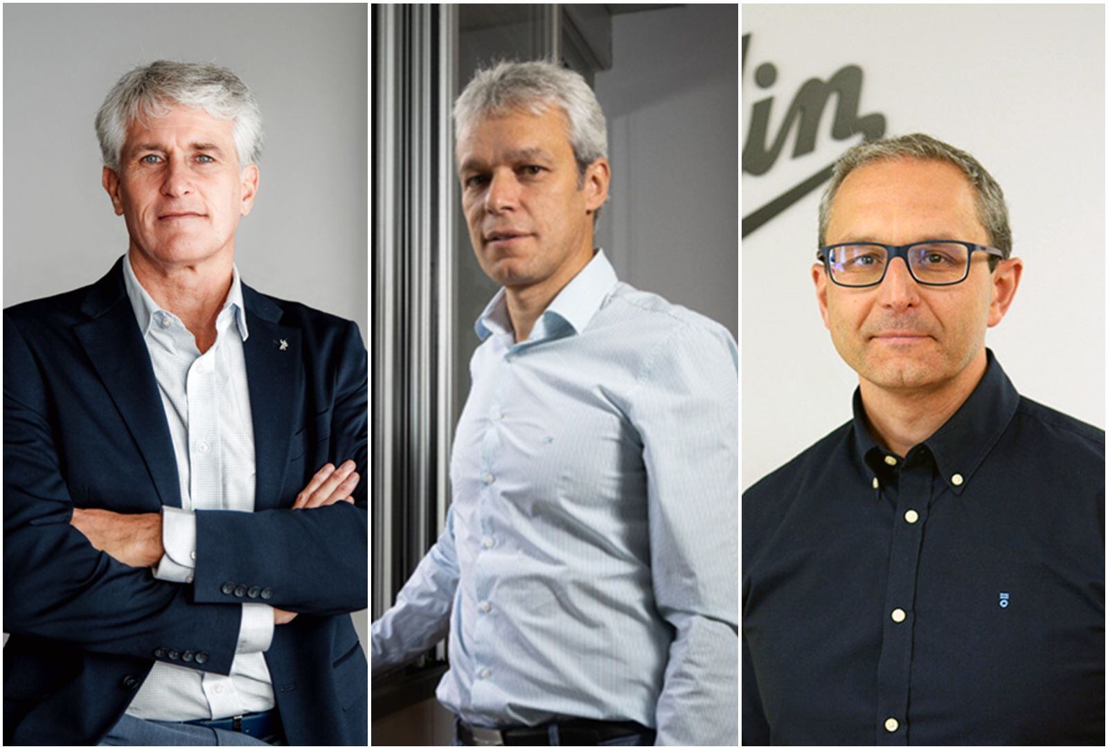 Fran Cardona, Bruno Arias y Carlos Abril