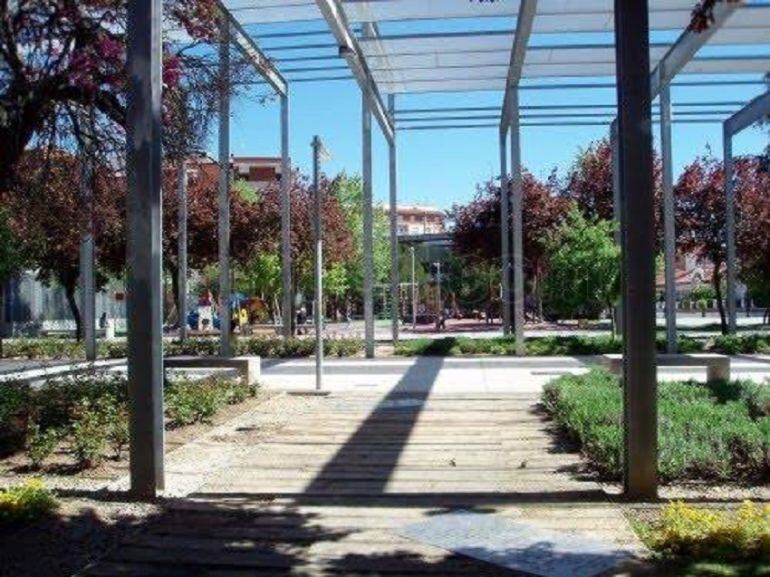 Una parte del Parque del Salón de Palencia