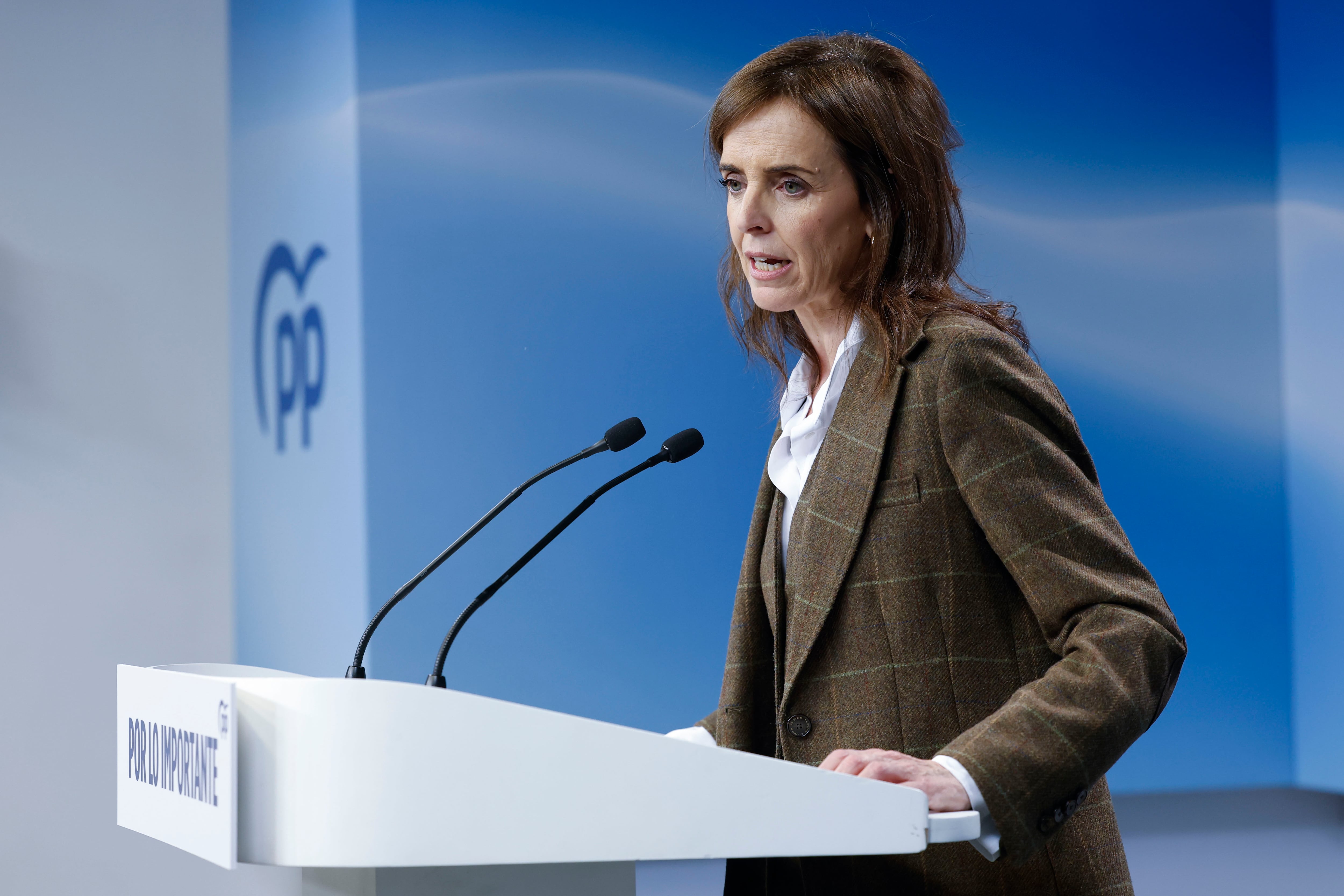 La vicesecretaria de Sanidad y Política Social, Carmen Fúnez.