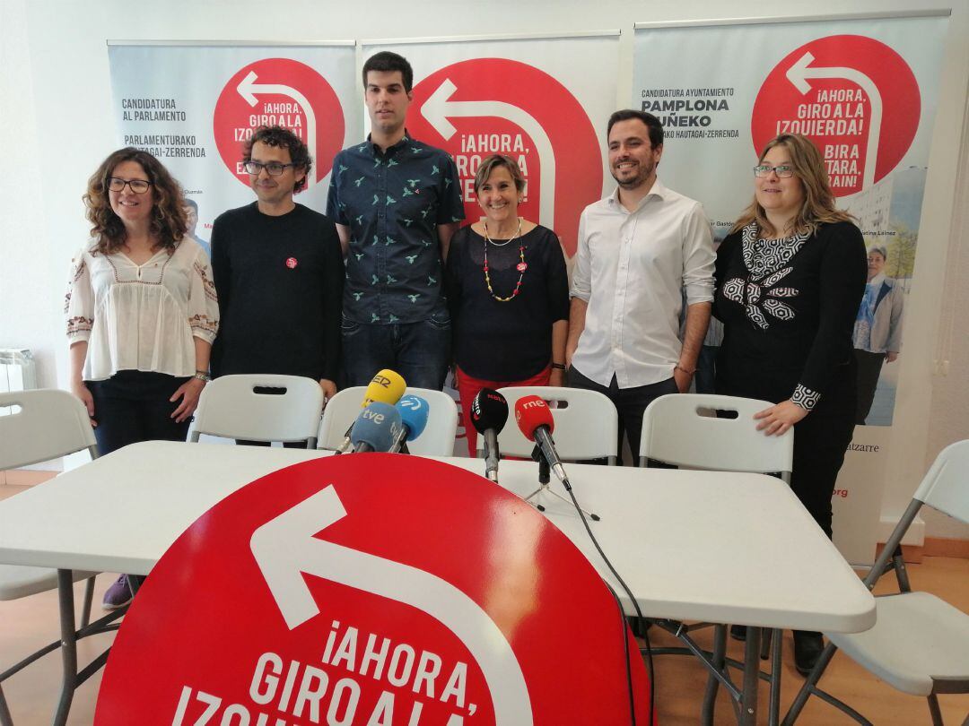 26M.- Alberto Garzón Apuesta Por &quot;Reproducir El Cambio En Navarra&quot; Y Está &quot;Cómodo&quot; Con El Acuerdo Con Los Nacionalistas