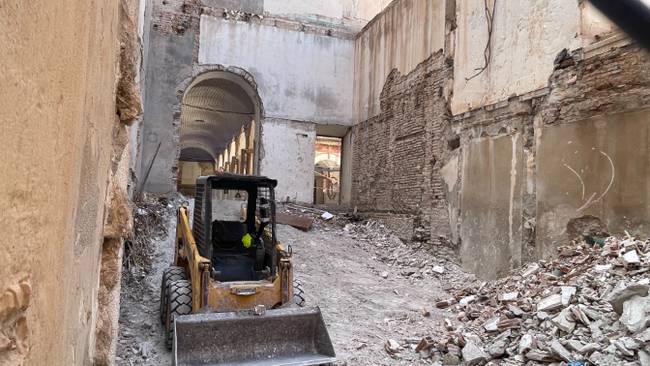Convento San Agustín en obras(archivo)